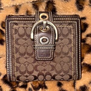Brown Coach Wallet